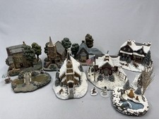 13 Piece Hawthorn Village Nativity Set Thomas Kinkade Terry Redlin picture