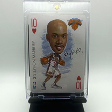 NBA Stephon Marbury New York Knicks Collectible Playing Card 10 of Hearts picture
