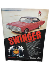 1968 1969 Dodge Dart Swinger 340 Scat Pack Original Print Ad vintage picture