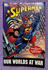 Superman Our Worlds at War DC Comics Hardcover Graphic Novel picture