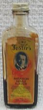 Old 1930's George Foster's Imitation Maple Flavor Empty Antique Bottle w Label picture
