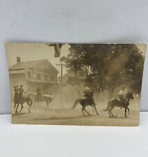 Postcard RPPC Postcard New York , Hudson Fulton , Horses And Riders , Rare Look picture