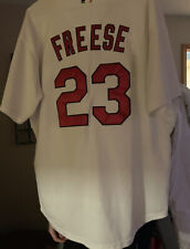 David Freese St. Louis Cardinals 2011 World Series Home Jersey Men's Size 52 picture