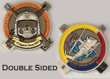 Huey II 1966 Skull Pilot Any Mission Challenge Coin  J#8 picture