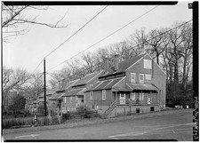 Photo:Wilmington DE Rockford Village Ivy Road Rear Facades 1900s Houses picture