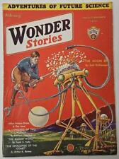 Wonder Stories Feb 1932 Frank R. Paul Cvr; Jack Williamson; picture