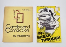 Vintage Paul Harris Magic Booklets Lot of 2 Cardboard Connection PH Breakthrough picture
