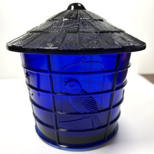 Vintage Cobalt Blue Imperial Gass