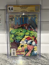 The Incredible Hulk #409 (Marvel Comics) CGC 9.4 Signed By Paul Pelletier picture
