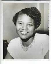 1956 ORIGINAL AUTHERINE LUCEY VINTAGE PHOTO ALABAMA BIRMINGHAM CIVIL RIGHTS picture