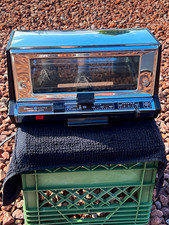 Vintage GE Deluxe Toast-R-Oven Toaster 1970s Chrome Pristine Tested WORKS w Tray picture