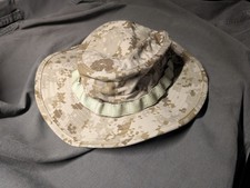 NEW US NAVY NWU Type II  AOR1 Desert Boonie Cover size Medium picture