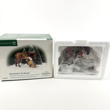 Dept 56 Blacksmith to the Rescue Christmas Village Accessory 56.58541 Horse picture