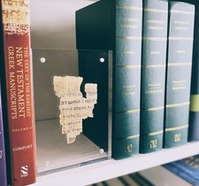 Oldest New Testament Fragment | Papyrus 52 | Master-crafted Replica picture