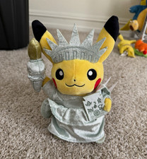 Pokémon center exclusive Pikachu Statue of Liberty Costume Plush picture