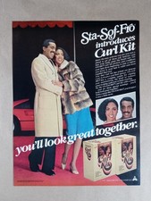 1980s STA SOF FRO Jheri Curl Red Carpet Black Interest Vintage Poster Print Ad picture