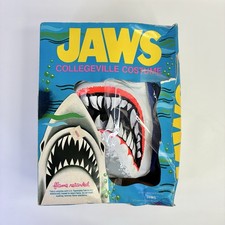 Vintage 1975 Collegeville Costume Jaws Mask Halloween Made In The USA 70s *READ* picture