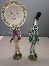 Mark Roberts Figurines 2011 Mother Goose Dish & Spoon Ltd Ed COAs Boxes Nursery picture