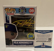 Felix Hernandez Signed Autographed Funko Pop Everett Aquasox 09 MLB BECKETT COA1 picture
