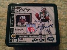 Joe Namath NY Jets Hall of Fame hand signed 1999 Upper Deck Retro lunch box  picture