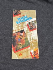 Vintage 1993 Walt Disney World Magic Kingdom Guide Map Brochure Splash Mountain picture