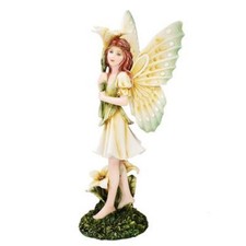 PT Meadowland Princess Lily Fairy Holding Yellow Lilies Figurine picture