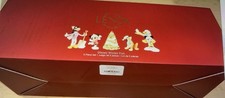 Lenox Disney Winter Fun Five Pc Figurine Gift Set New in Box Christmas porcelain picture