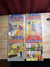 Archie's Joke Book Comics (Lot of 5) Vintage 1968-71 picture