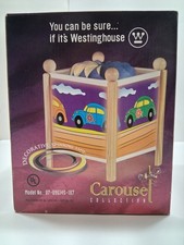 Vintage 1999 Westinghouse Carousel Lamp Hippy