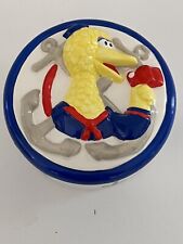 Sesame Street Big Bird Trinket Dish Applause Ceramic Sailor Anchor Wheel Vintage picture