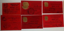 A SELECTION OF 12 VOTING VARIOUS STRUCTURES, NOMENKLATURA  MILITARY NAVAL UNITS picture