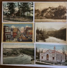 Lot 47 Washington State Vintage Postcards 1909-1975 Posted And Unposted picture