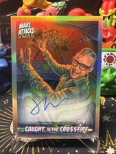 2026 Topps Mars Attacks Christmas Caught In The Crossfire Jeff Goldblum Auto picture