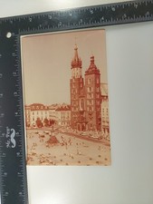 Vintage POLISH POSTCARD St. Mary's Basilica (B) KRAKOW POLAND 📬📨 picture