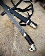 Cossack Shashka Officer Sword Handmade Full Tang Russian Saber | Military Sword picture