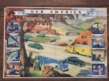 COLLECTIBLE Forbes & Coca Cola++ 16 Posters ++Amazing 1940's America COLORFUL picture