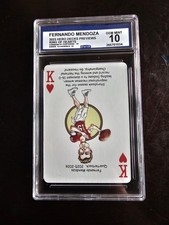 Hero Decks Fernando Mendoza King of Hearts 2023 Previews CGC 10 Graded picture