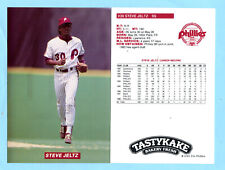 1989 Tastykake Phillies Postcard # 30 Steve Jeltz  Box 710 picture
