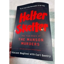 Helter Skelter The True Story of The Manson Murders paperback book. EUC. picture