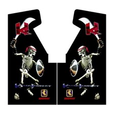 Killer Instinct Arcade Side Art 2 Piece Set Laminated High Quality picture