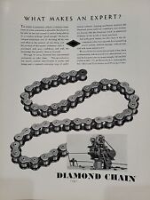 1935 Diamond Chain Fortune Magazine Print Advertising Indianapolis Roller picture