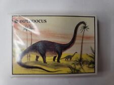 New VTG 1987 The Dino-Card Company Dinosaurs Set 20 Count Collectible Cards LE picture