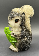 Vintage Ceramic Squirrel Figurine Sugar Spaghetti Big Eyes Grasshopper Woodland picture