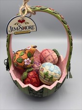 Jim Shore 2007 A Taste Of Summer’s Goodness Basket Watermelon W/ Fruit 4009234 picture