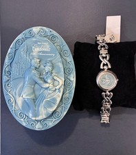 Disney NEW Cinderella 50th Anniversary Limited Edition Sterling Silver Watch picture
