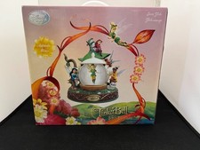 Disney Store Tinkerbell and the Lost Treasure Teapot Snow Globe Fairies NEW picture