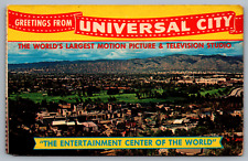 Postcard Greetings from Universal City Entertainment Center of World California picture