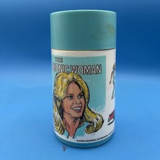 Vintage 1978 Bionic Woman Thermos picture