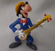 Applause Walt Disney Goofy Playing the Banjo Mini Figure PVC Vintage 2.5