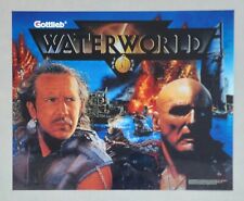 1995 Original Waterworld Pinball Machine Translite Gottlieb Kevin Costner picture